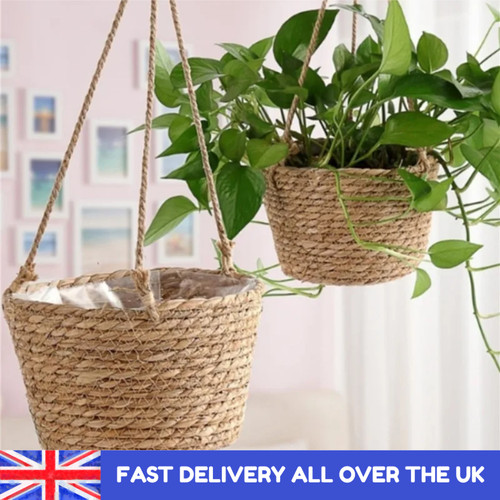 Garden hanging planter - hanging, macrame