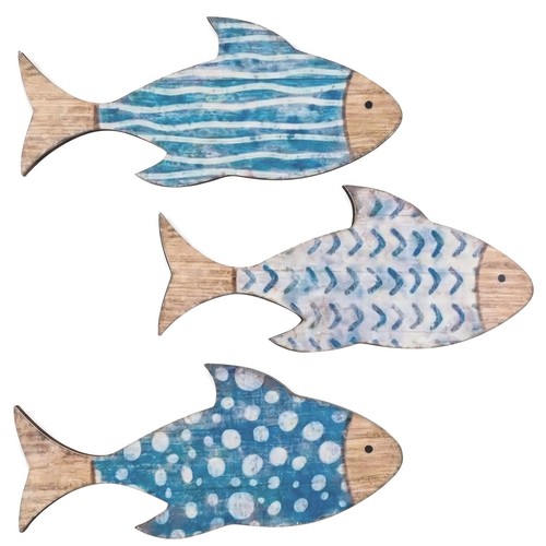 Pcs wooden fish coastal - pcs,