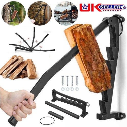Wall mounted wooden kindling - wooden,
