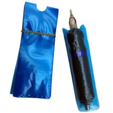 Blue Disposable Tattoo Clip