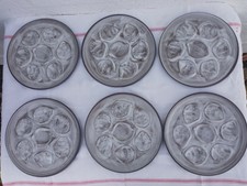 Vintage French Oyster Plate