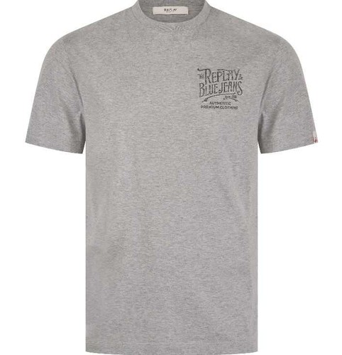 Replay mens shirt distressed - t-shirt,