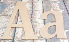 CAMBRIA Font-MDF Wooden letters Numbers Wedding Paintable Ready to decorate