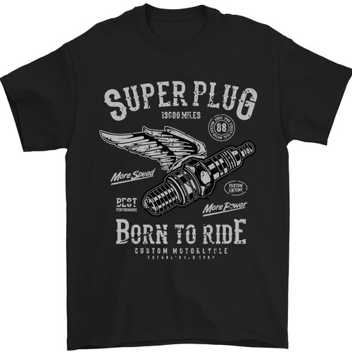 Super plug motorbike - plug, cafe