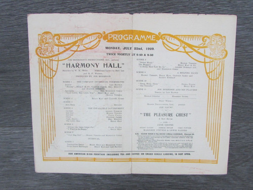 Harmony hall with billy - harmony,