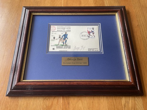 George best signed and - signed,