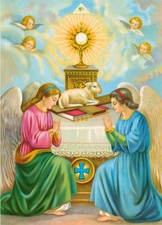 Catholic Print Picture ANGELS