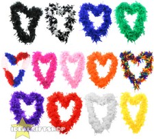 65 GRAM FEATHER BOA FANCY DRESS ACCESSORY HEN NIGHT PARTY BULK WHOLESALE
