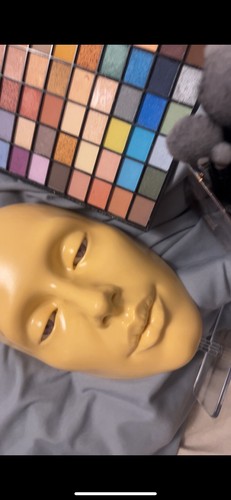 Silicone makeup practice - makeup, face