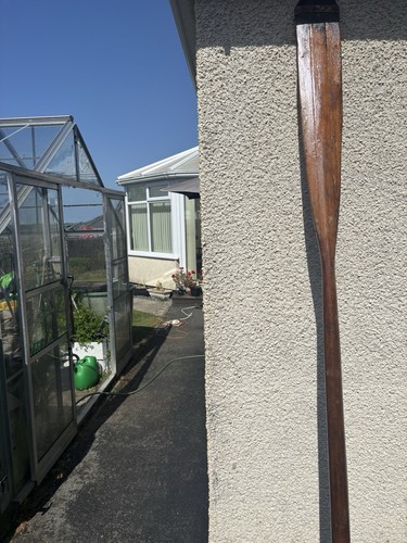 Vintage wooden oars - oars,