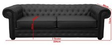 Chesterfield 3+2 Seater Sofa