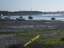 Photo 12x8 Mud and boats at
