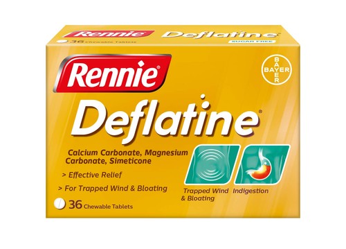 Deflatine trapped wind and - deflatine,