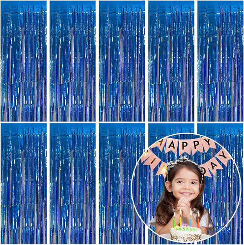 Pack foil curtain backdrop - 10,