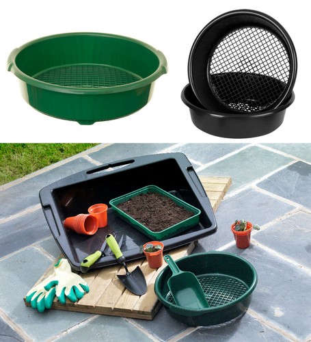 Large plastic riddle - riddle, sieve