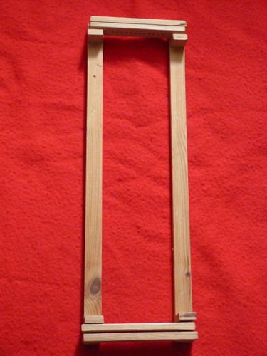 Wooden weaving loom - weaving,