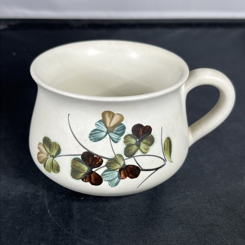 Denby shamrock vintage cup - vintage,