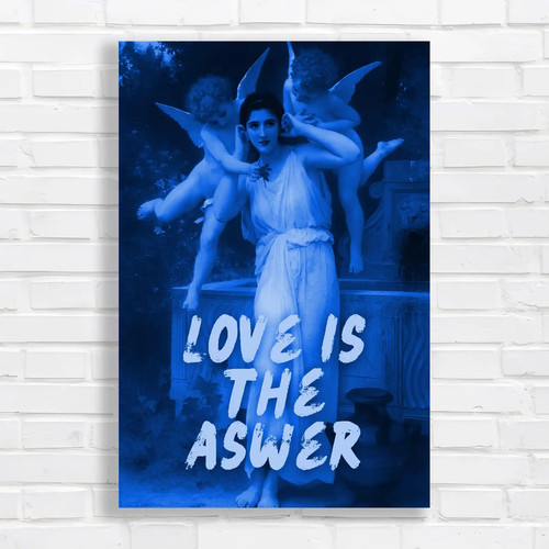Vintage ethereal angel blue - ethereal,