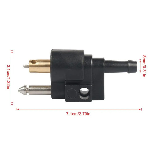 Fuel line connector outboard - fuel,