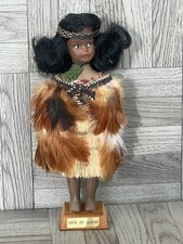 Vintage Maori Souvenir Doll In
