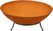 Rust Effect Round Cast Iron