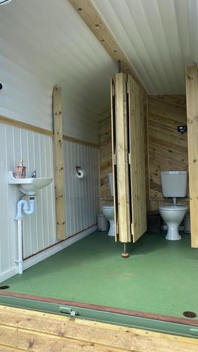 Glamping toilet trailer rice - trailer,