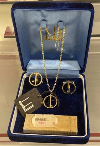 Dunhill slim gold - slim, gold-plated