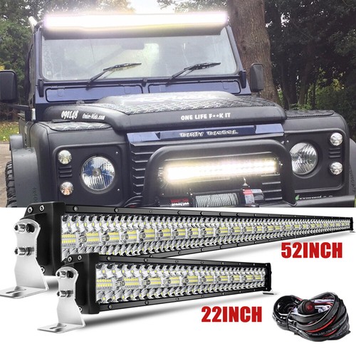 Tri row 52inch combo - combo, led