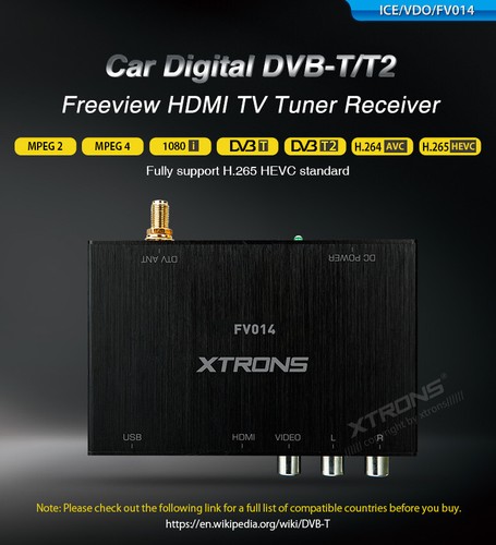 Xtrons car dvb - xtrons, dvb-t