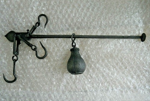 Antique cast iron butchers - antique,