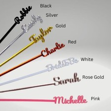 Personalised Drink Stirrers