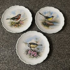Royal Albert Bone China Plates X3 Woodland Collection 1982  
