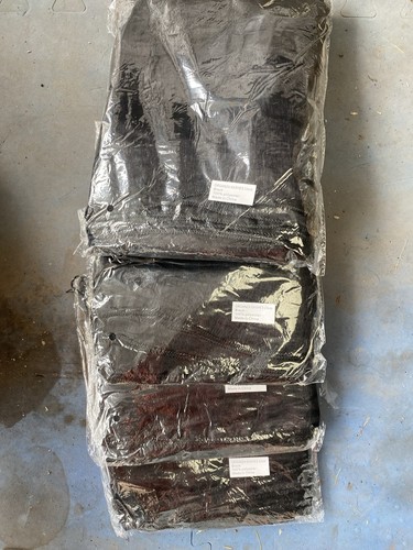 Black organza chair sashes - organza,