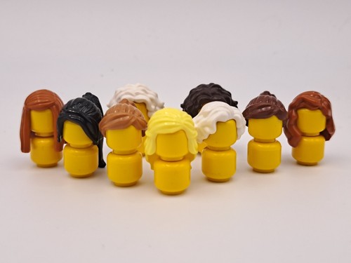 Lego minifigure hair wigs - minifigure,