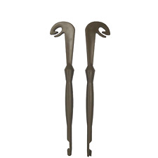 5Pcs Plastic Hook Tie Loop