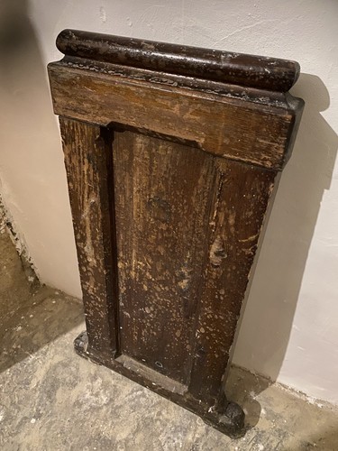 Pitch pine church - pine, pew