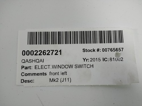 Nissan qashqai window - nissan,