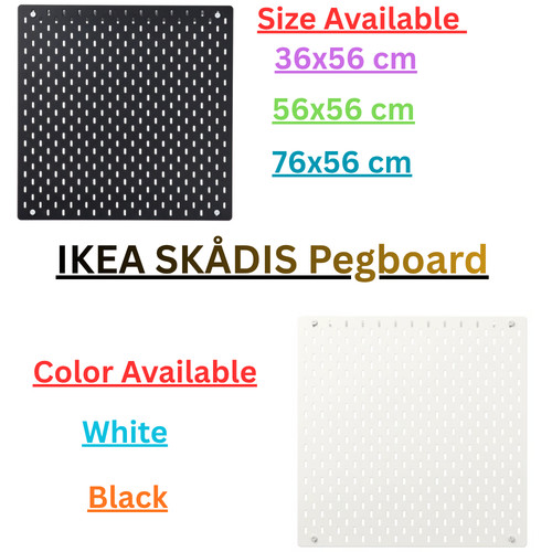 Ikea skådis pegboard wall - ikea,