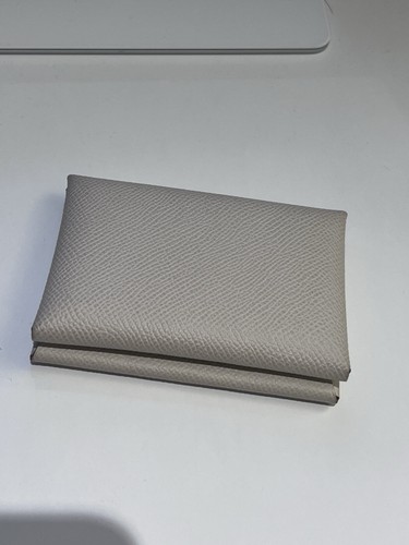 Hermes calvi duo card holder - calvi,