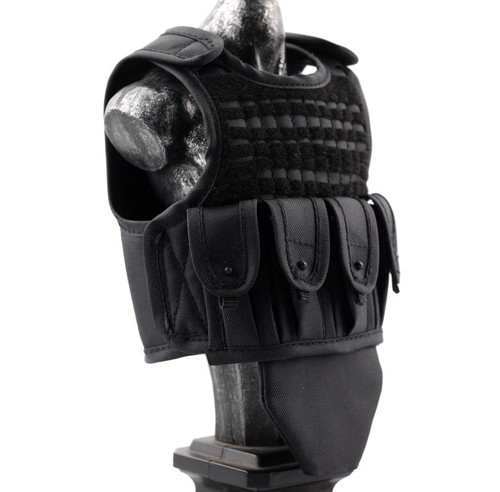 6th male soldier swat black - 1/6th,
