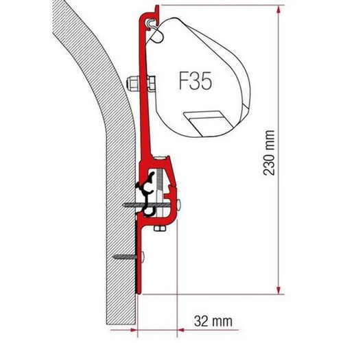 Fiamma kit for - fiamma, eriba