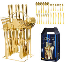 [24pcs] Hanging Cutlery Set