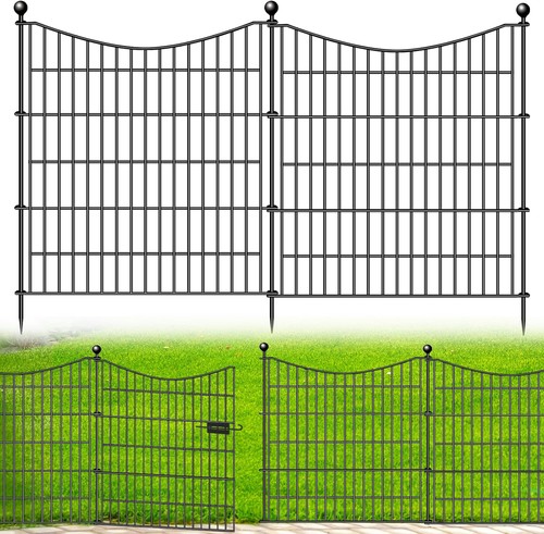 Pack metal garden fence - pack,