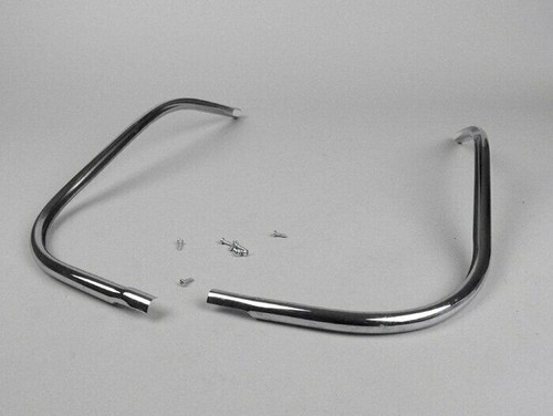 Vespa chrome legshield trim - legshield,