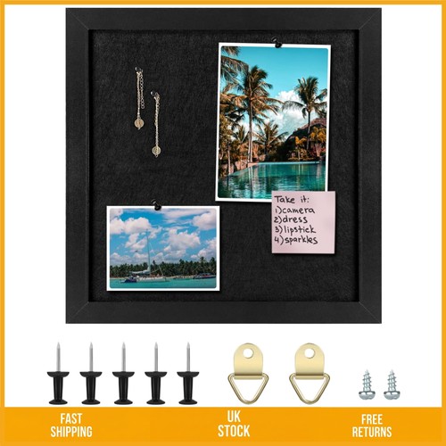 Modern framed felt bulletin - framed,