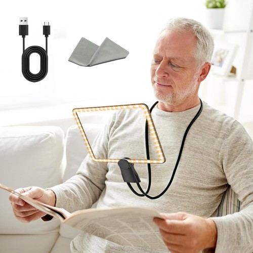 Hands free magnifying glass - hands,