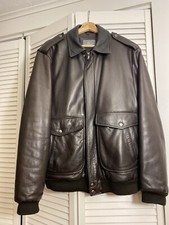 Leather bomber jacket LACOSTE in excellent condition. 