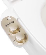 Bidet Attachment for Toilet Warm Water, Ultra-Slim Bidet Hot and Cold,Non-Electr