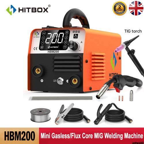 Hitbox 200a mig flux - 200a, core