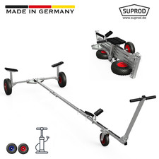 Launching Trolley Boat Cart Hand Trailer Foldable Air Ø 260 mm